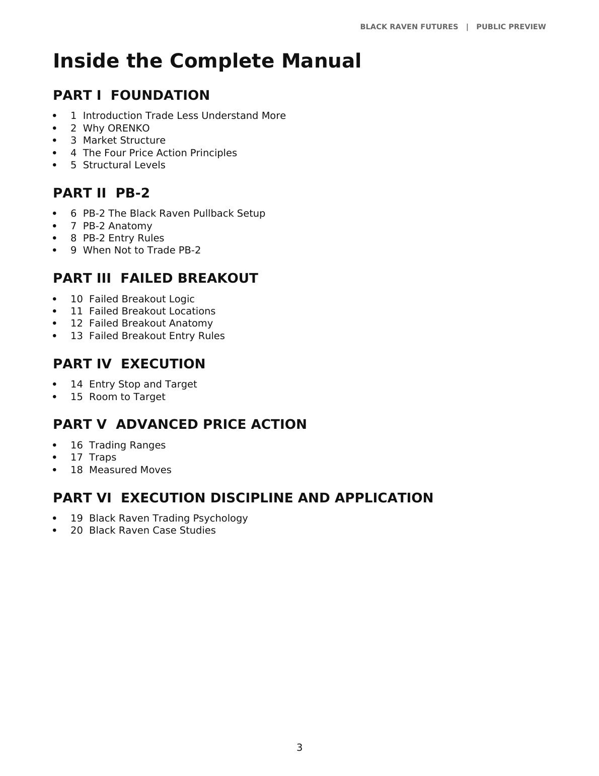 Trading manual preview page 3